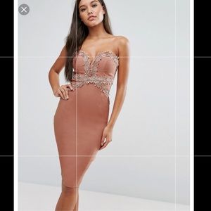 Rare London sweetheart pencil dress